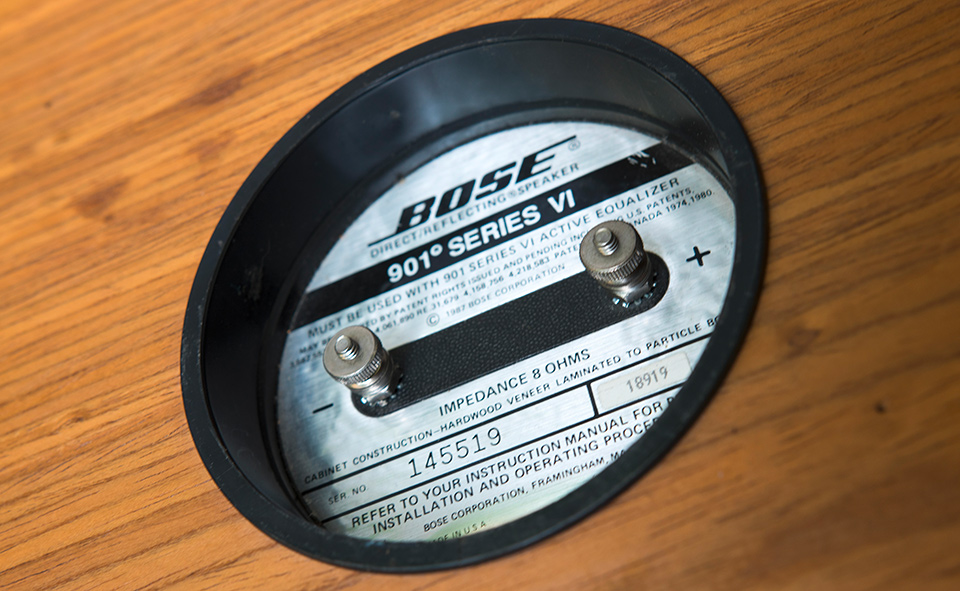 Indtægter Bløde fotoelektrisk Bose 901 Series VI Review