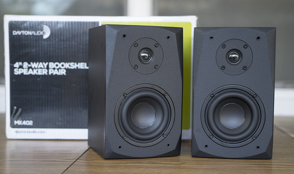 Dayton MK402 Bookshelf Speaker Review