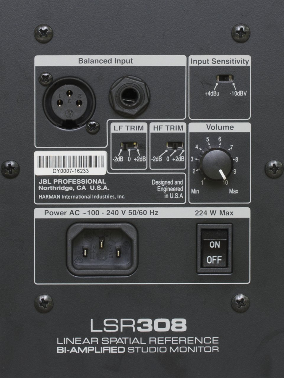 Effektivitet temperatur Lav vej JBL LSR308 Review