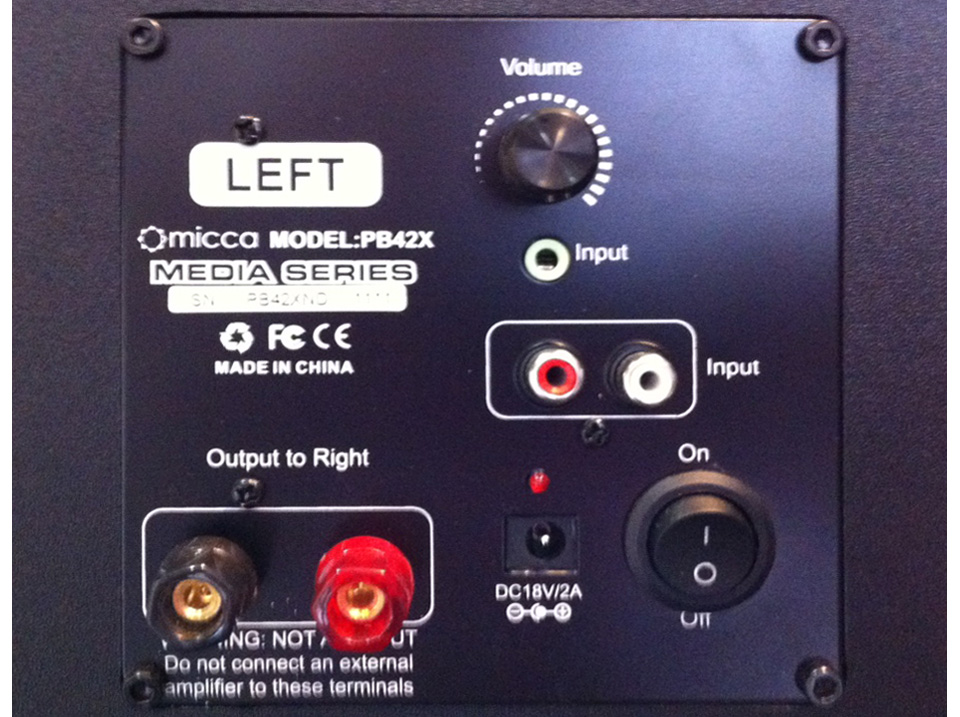 Micca pb42x hot sale powered